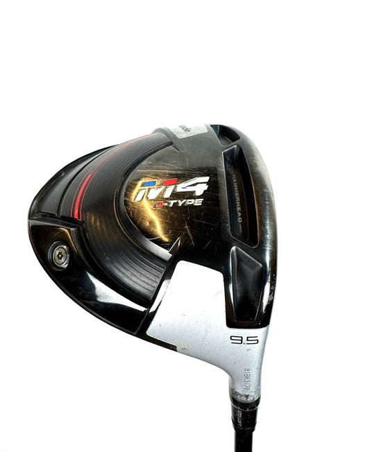 TAYLORMADE M4 D TYPE DRIVER 9.5° X FLEX RH 44.75”