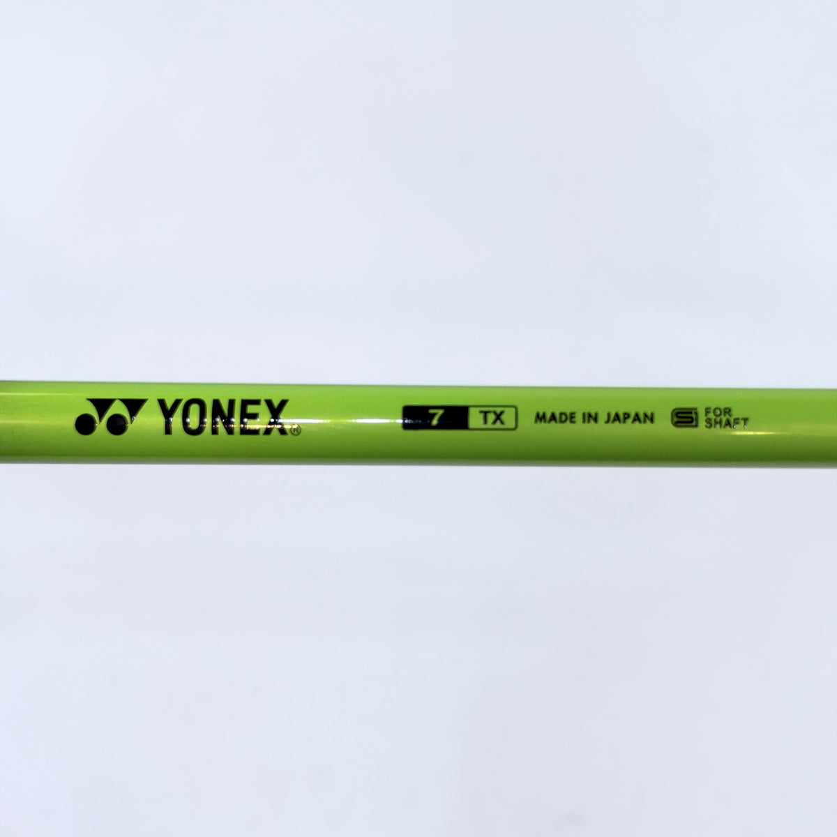 YONEX REXIS KAIZA 7TX GREEN DRIVER SHAFT 46” NEW