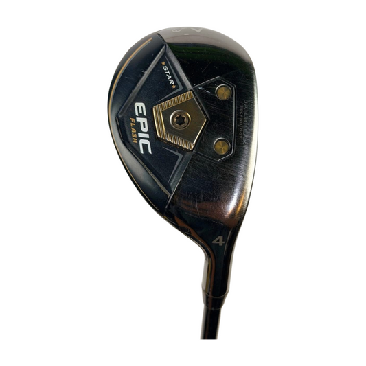CALLAWAY STAR EPIC FLASH 4 HYBRID SENIOR FLEX RH 40”