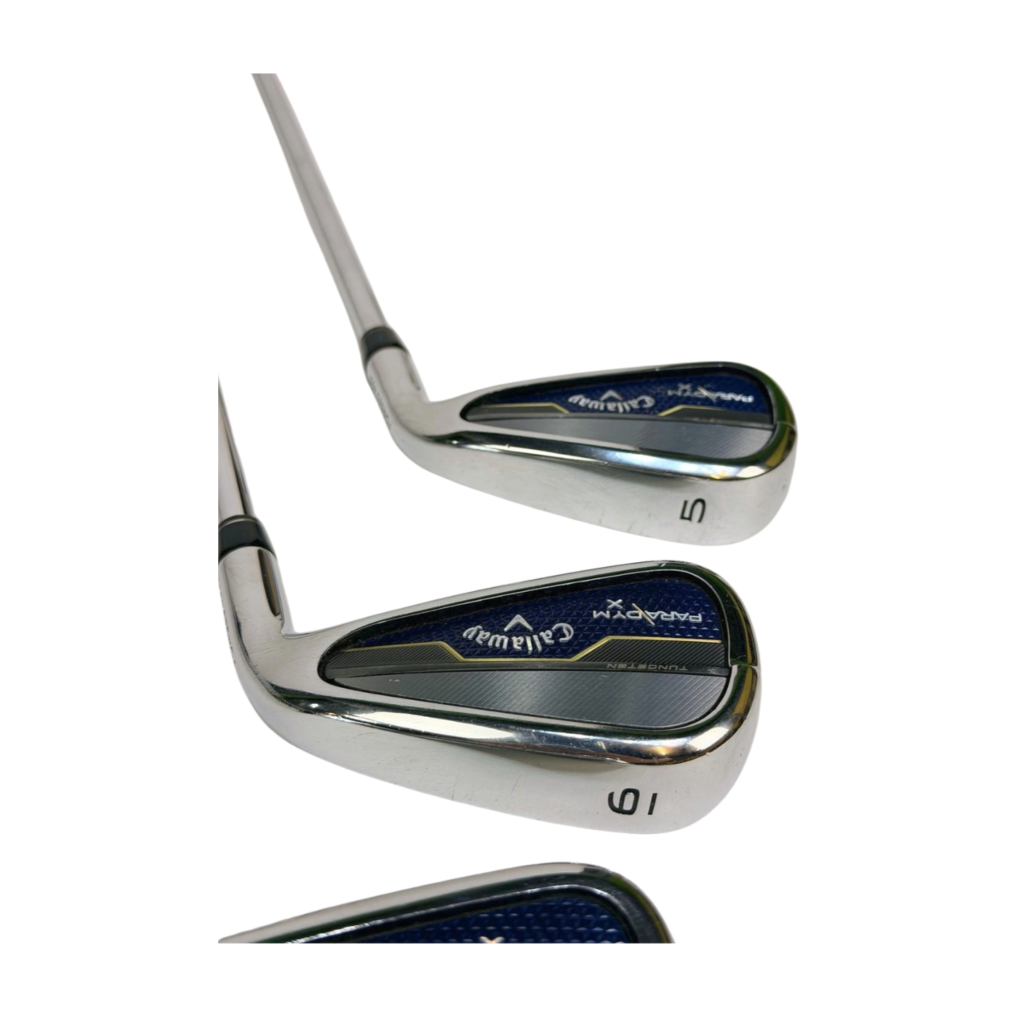 CALLAWAY PARADYM X IRON SET 5-PW AW REGULAR FLEX RH