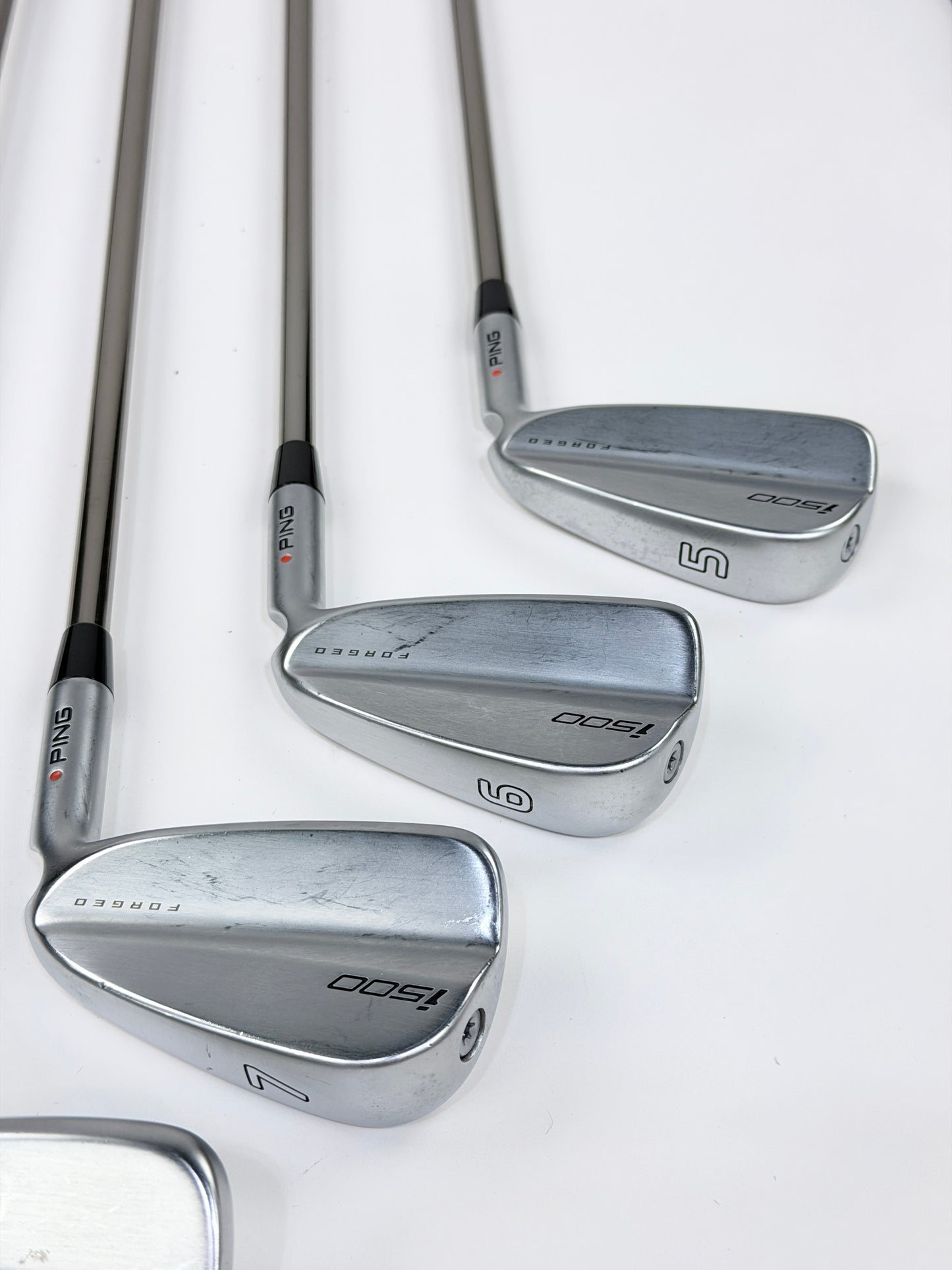 PING I500 ORANGE DOT IRON SET 5-PW SENIOR FLEX RH -.5”