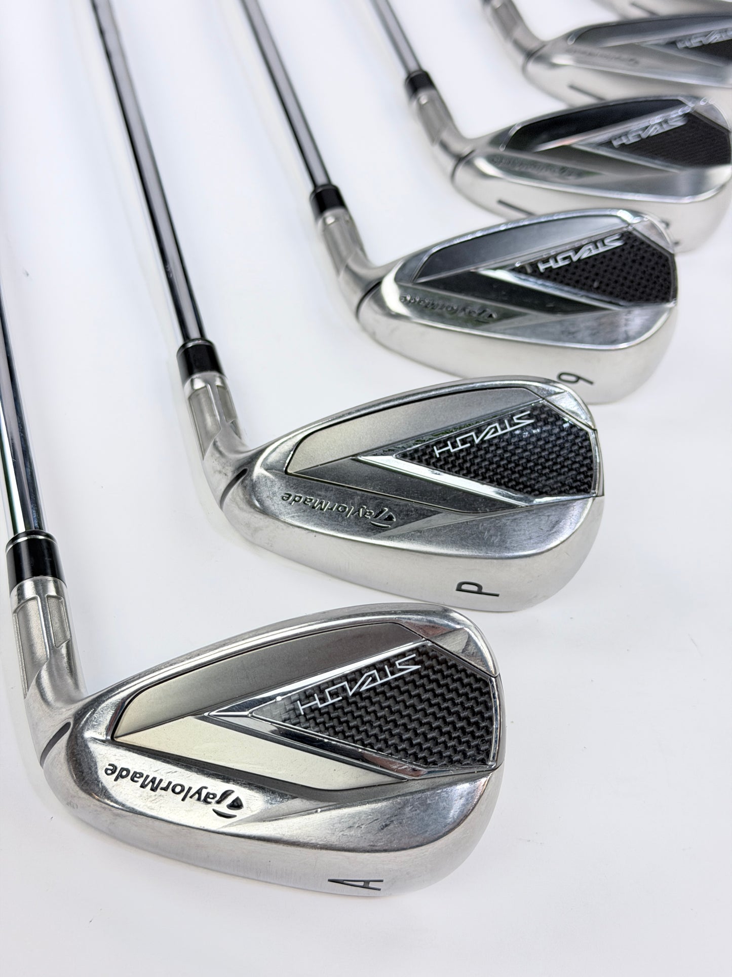TAYLORMADE STEALTH IRON SET 5-PW AW S FLEX RH