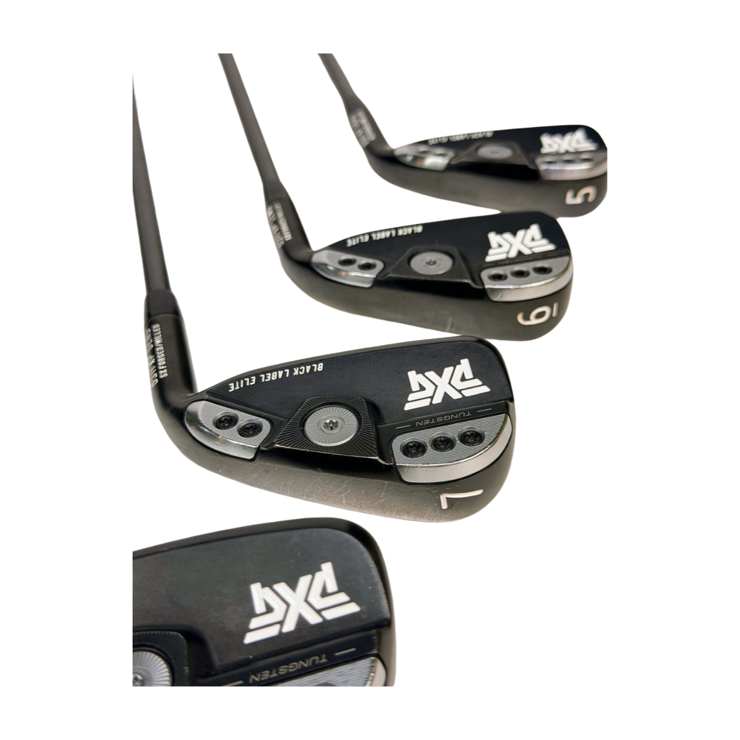 PXG 0311 XP GEN5 BLACK LABEL ELITE 5-PW GW S FLEX RH