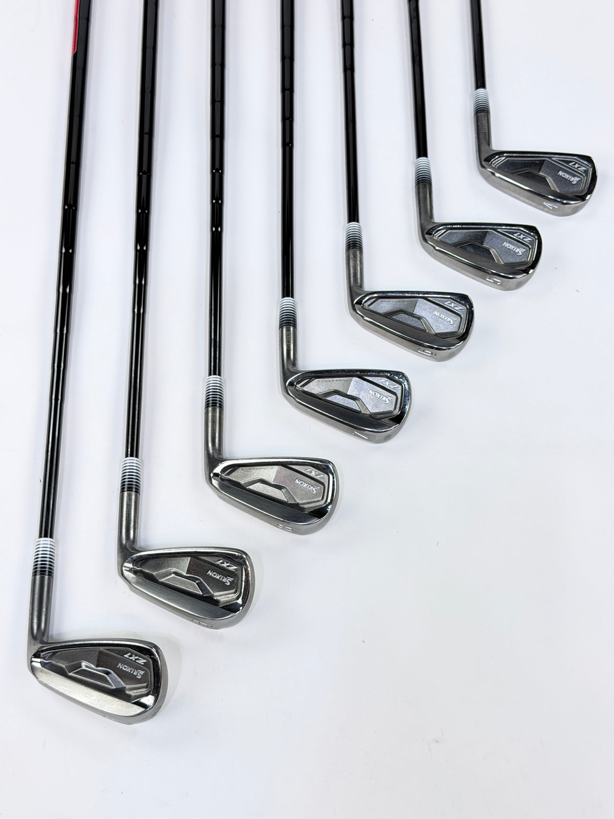 SRIXON ZX7 MK2 LIMITED EDITION BLACK IRON SET 4-PW V TEN S+ FLEX RH -.25”