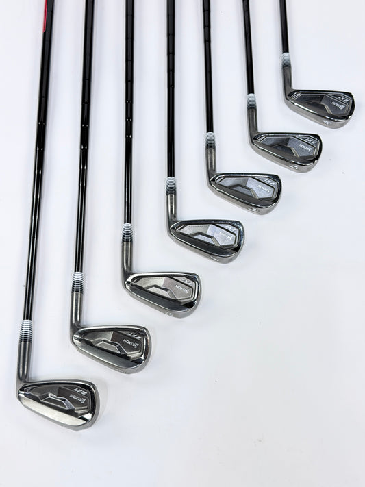 SRIXON ZX7 MK2 LIMITED EDITION BLACK IRON SET 4-PW V TEN S+ FLEX RH -.25”
