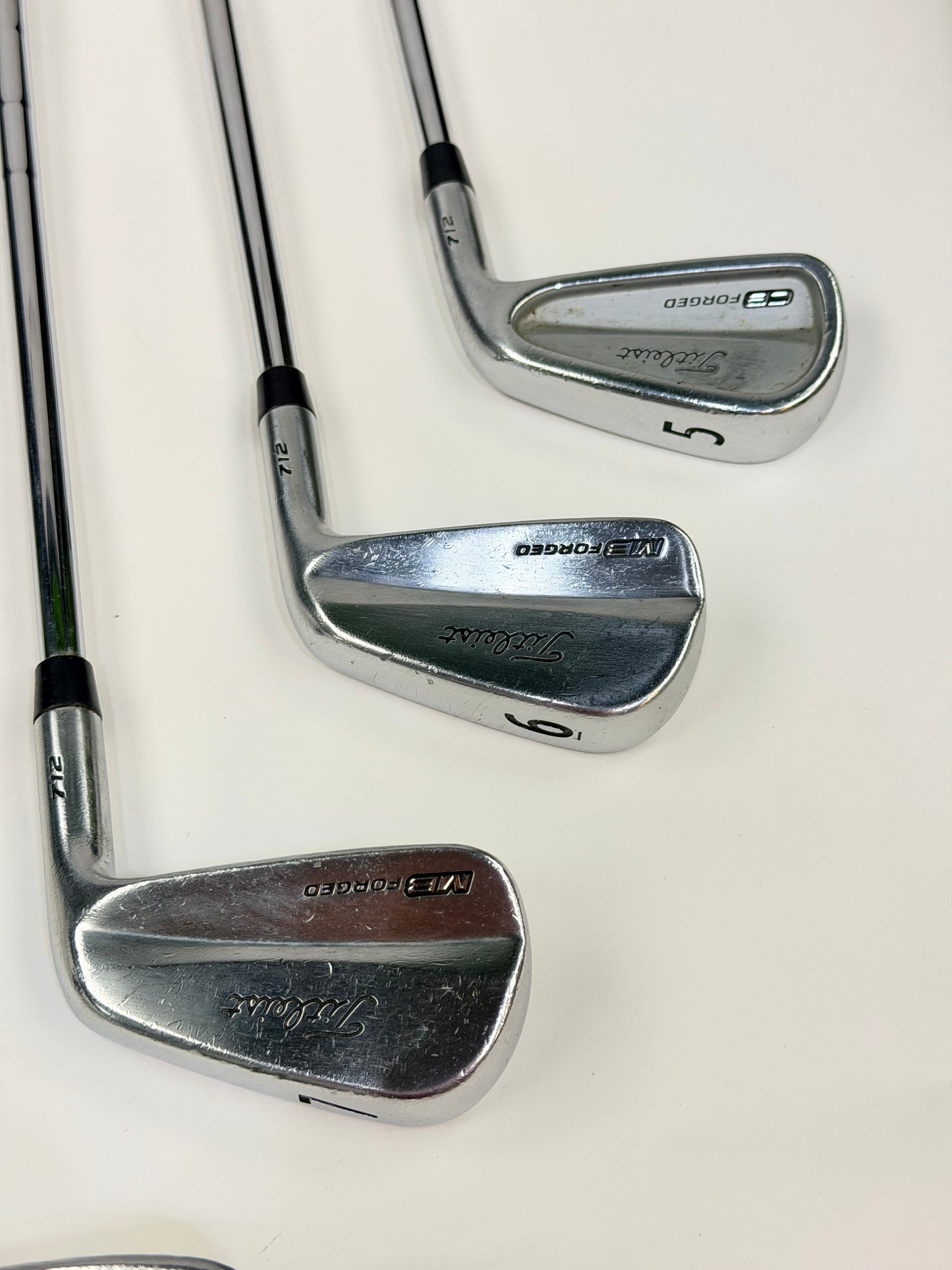 TITLEIST 712 CB MB FORGED IRON SET 5-PW S FLEX RH -.25”