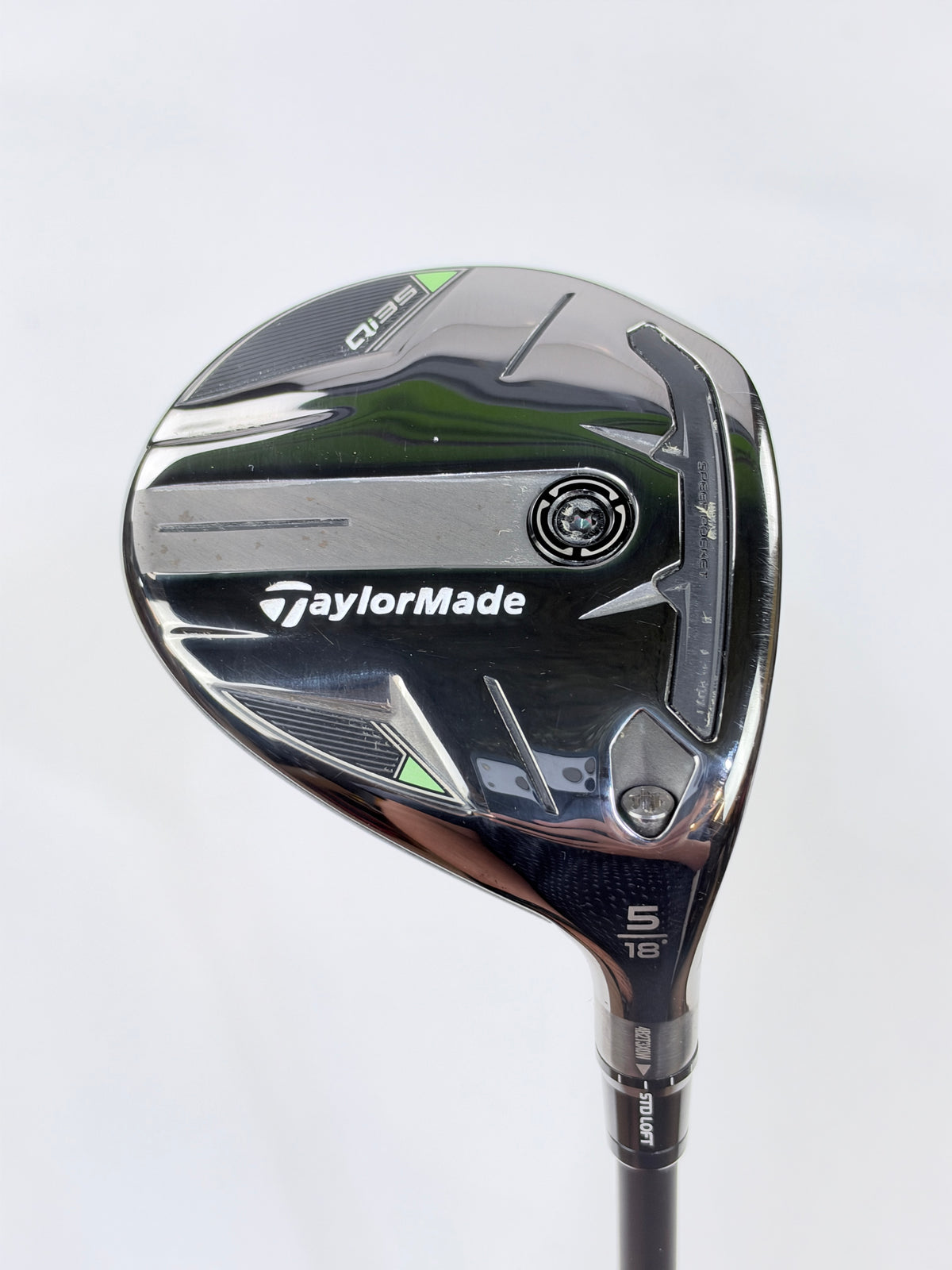 TAYLORMADE QI35 5 WOOD 18° S FLEX RH 42”
