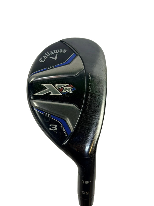 CALLAWAY XR16 3 HYBRID 19° S FLEX RH 40.5”