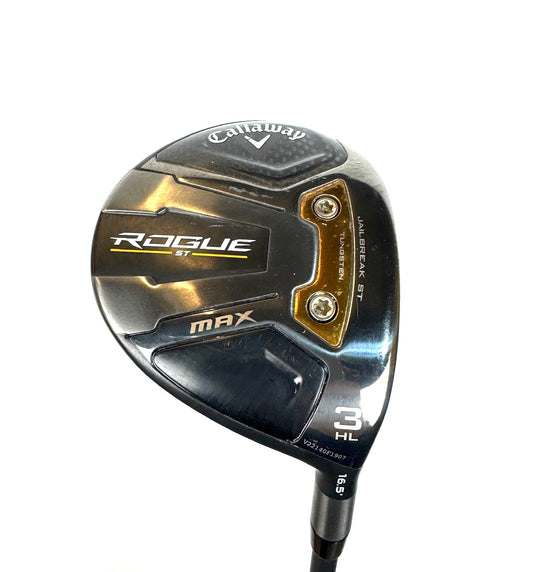 CALLAWAY ROGUE ST MAX 3 WOOD HL 16.5° SENIOR FLEX RH 42”