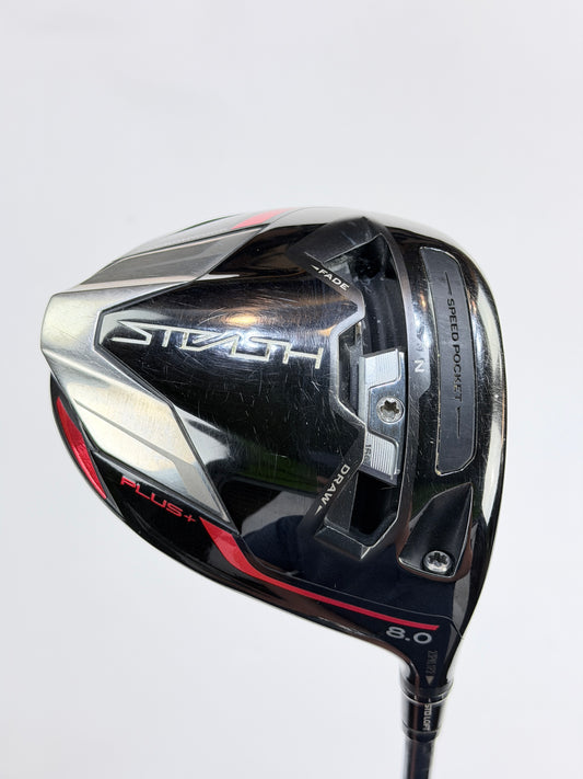 TAYLORMADE STEALTH PLUS 8° DRIVER S FLEX RH 45.5”