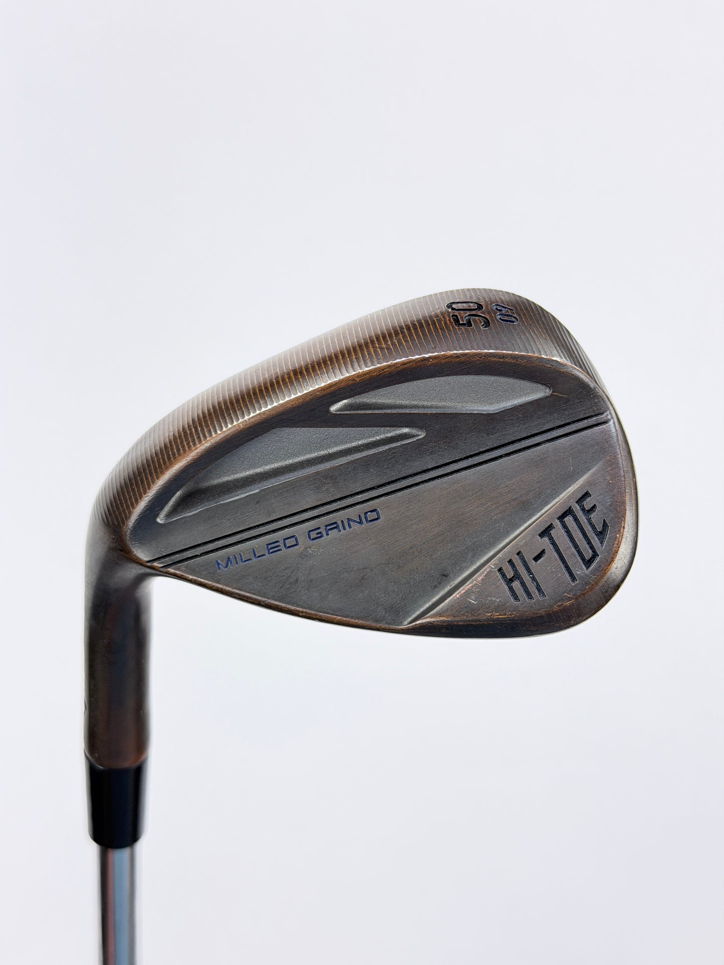 TAYLORMADE MILLED GRIND HI TOE 50° WEDGE FLEX LH 35.5”