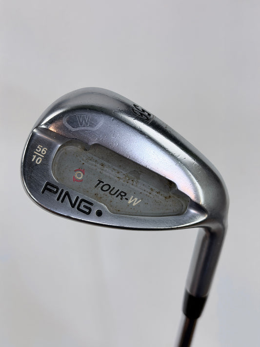 PING TOUR W BLACK DOT 56° WEDGE S FLEX RH 35.25”