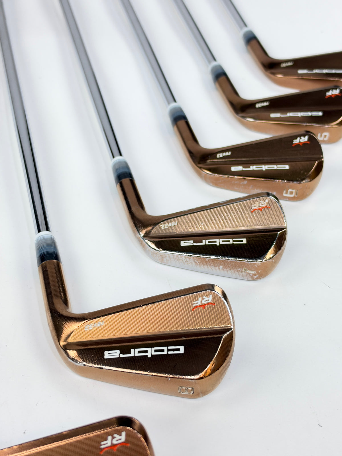 COBRA RF REV 33 SPECIAL EDITION IRON SET 4-PW X FLEX RH