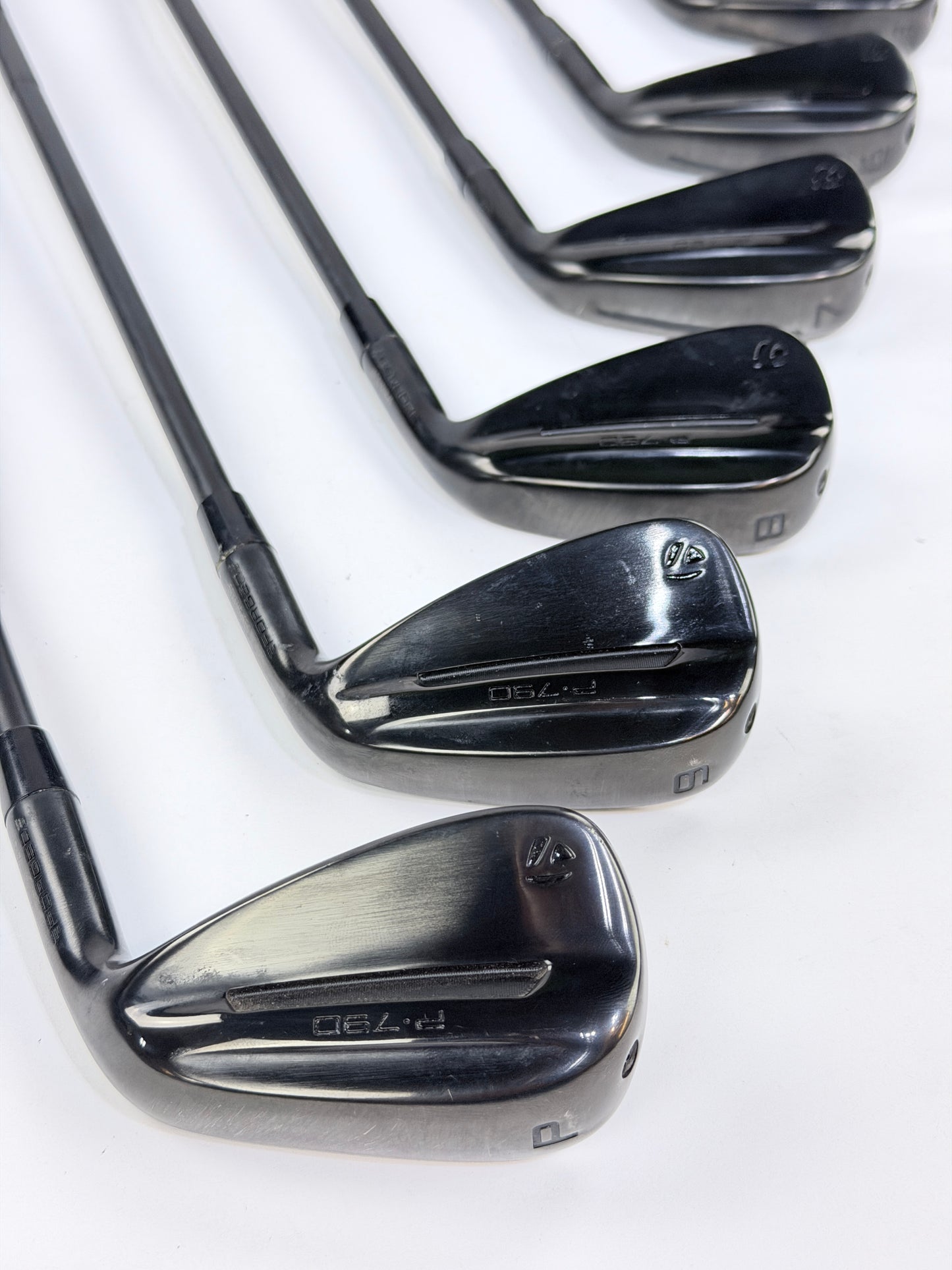 TAYLORMADE P790 BLACK IRON SET 4-PW S FLEX RH +.5”