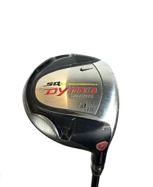 NIKE SQ DYMO QUAD KEEL 3 WOOD 15° S FLEX RH 42”