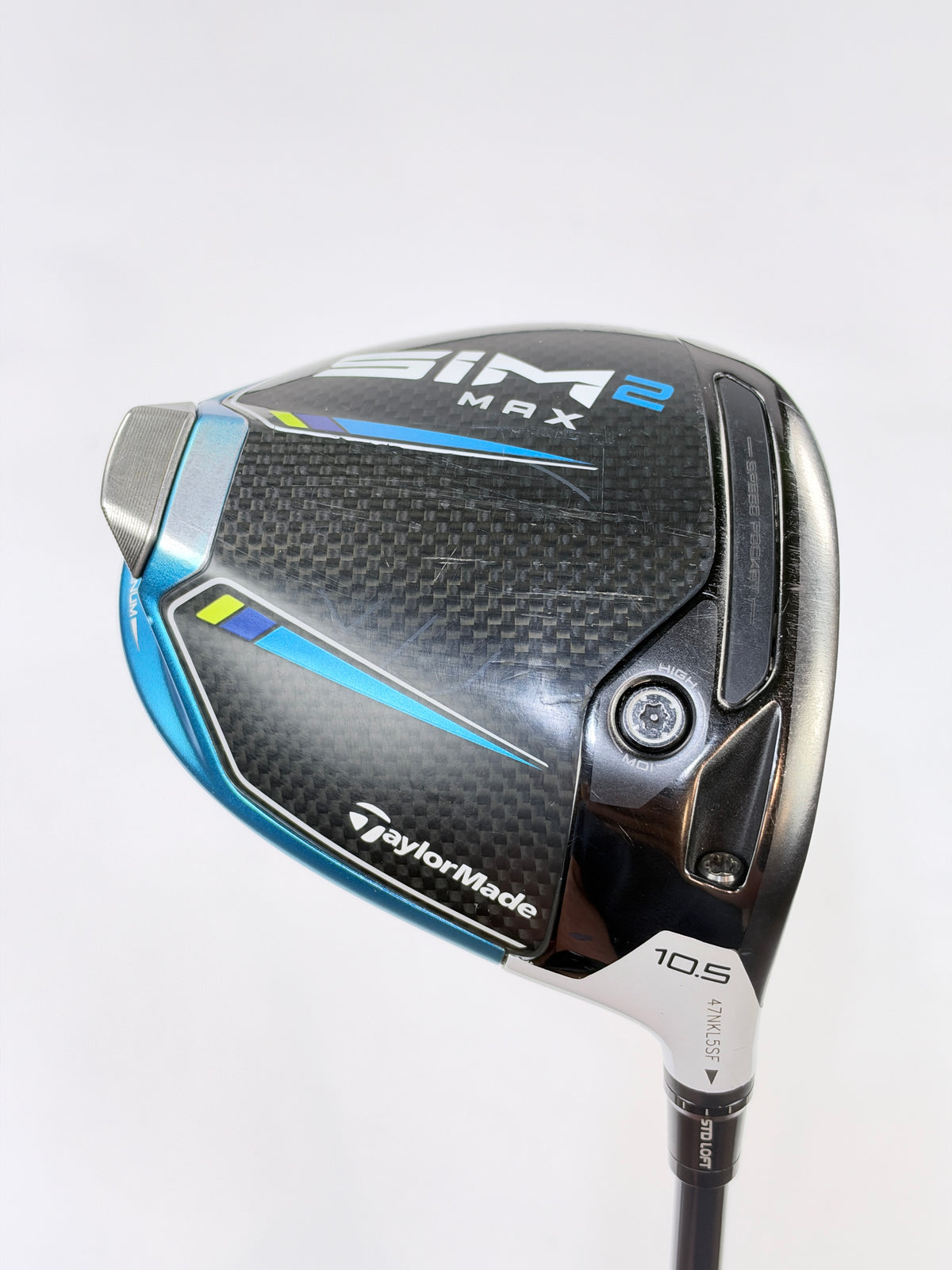 TAYLORMADE SIM 2 MAX DRIVER 10.5° S FLEX RH 45”