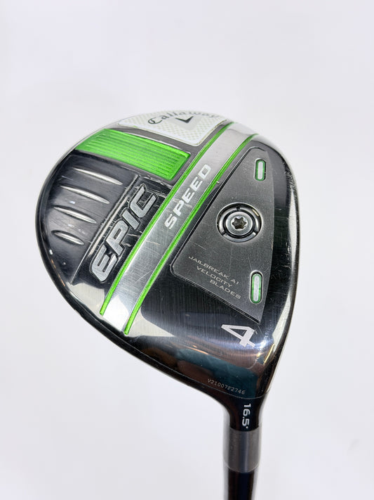 CALLAWAY EPIC SPEED 16.5° 4 WOOD X FLEX RH 42.25”