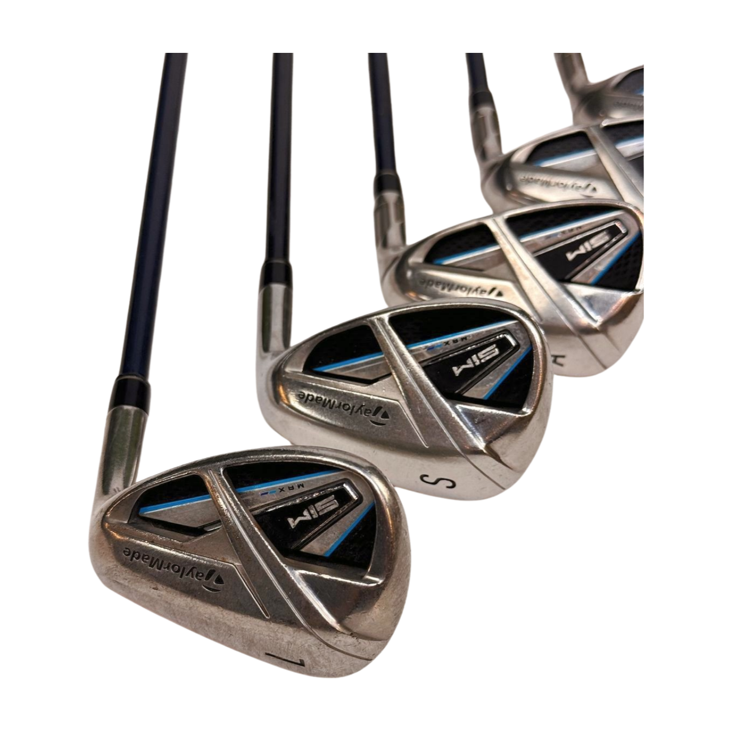 TAYLORMADE SIM MAX IRON SET 5-PW AW SW LW R FLEX RH