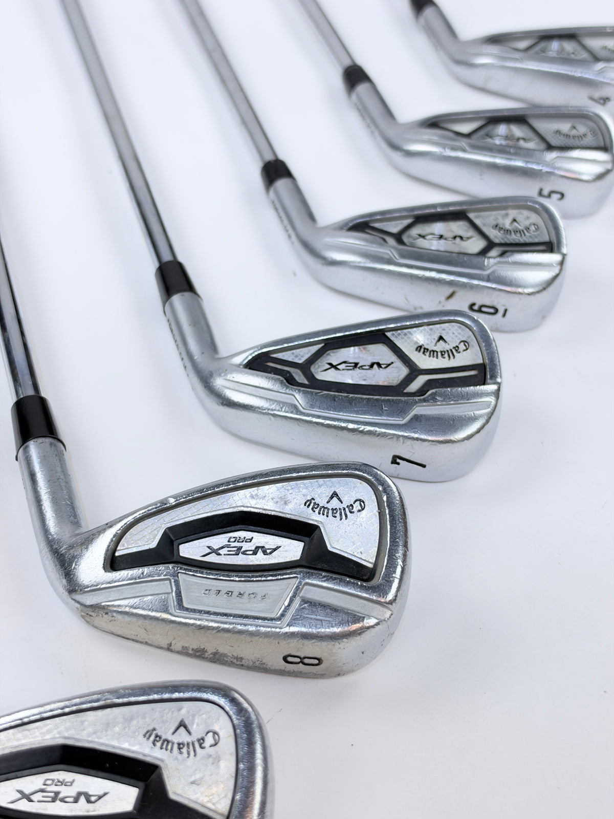 CALLAWAY APEX/ APEX PRO CF16 IRON SET 4-PW S FLEX RH
