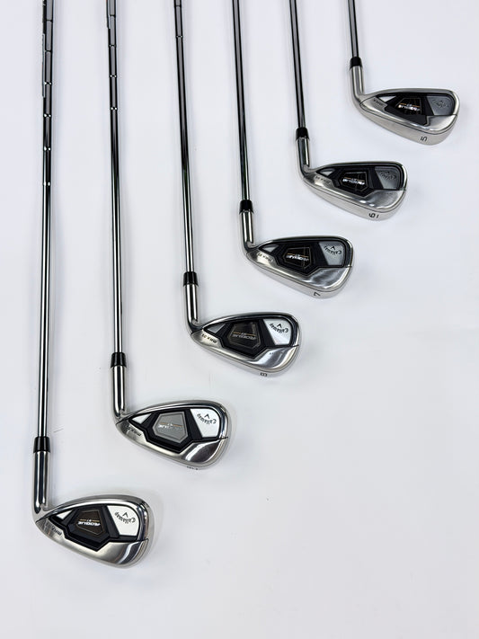 CALLAWAY ROGUE ST MAX OS IRON SET 5-PW R FLEX RH -.25”