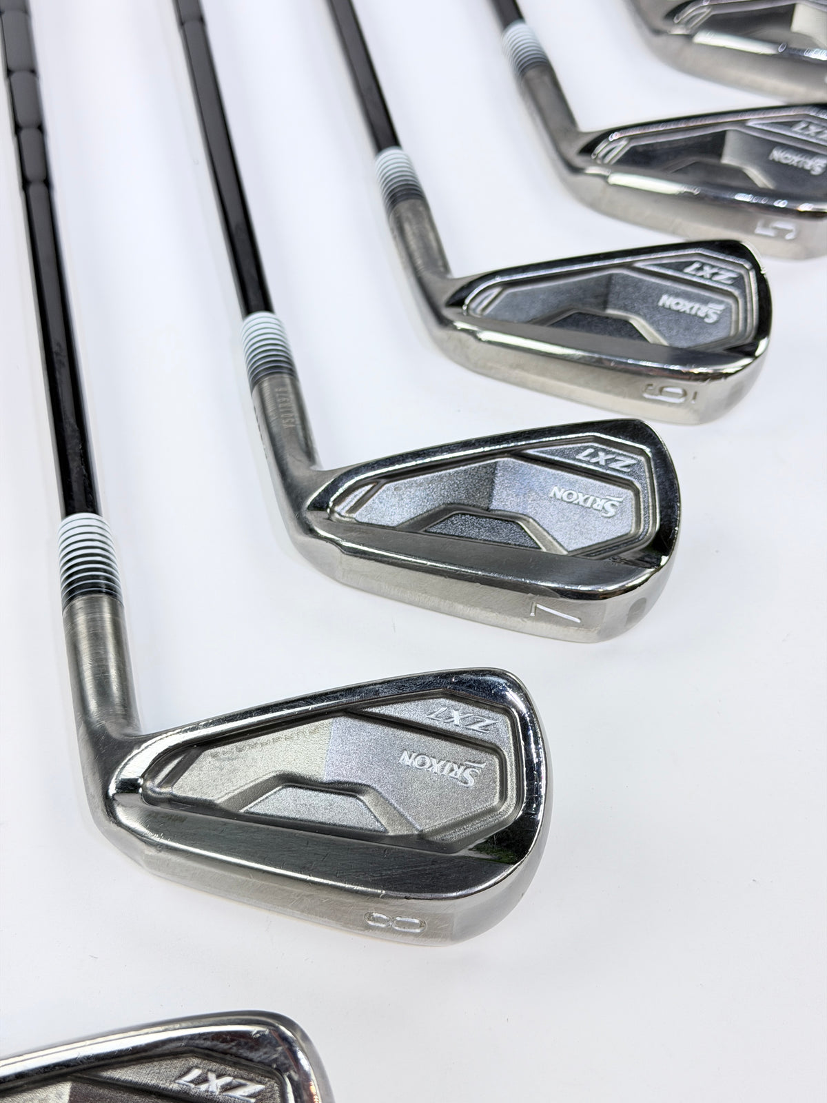 SRIXON ZX7 MK2 LIMITED EDITION BLACK IRON SET 4-PW V TEN S+ FLEX RH -.25”
