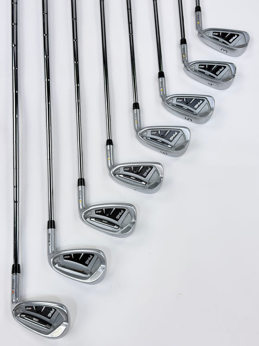 PING I20 IRON SET YELLOW DOT 3-PW S FLEX RH