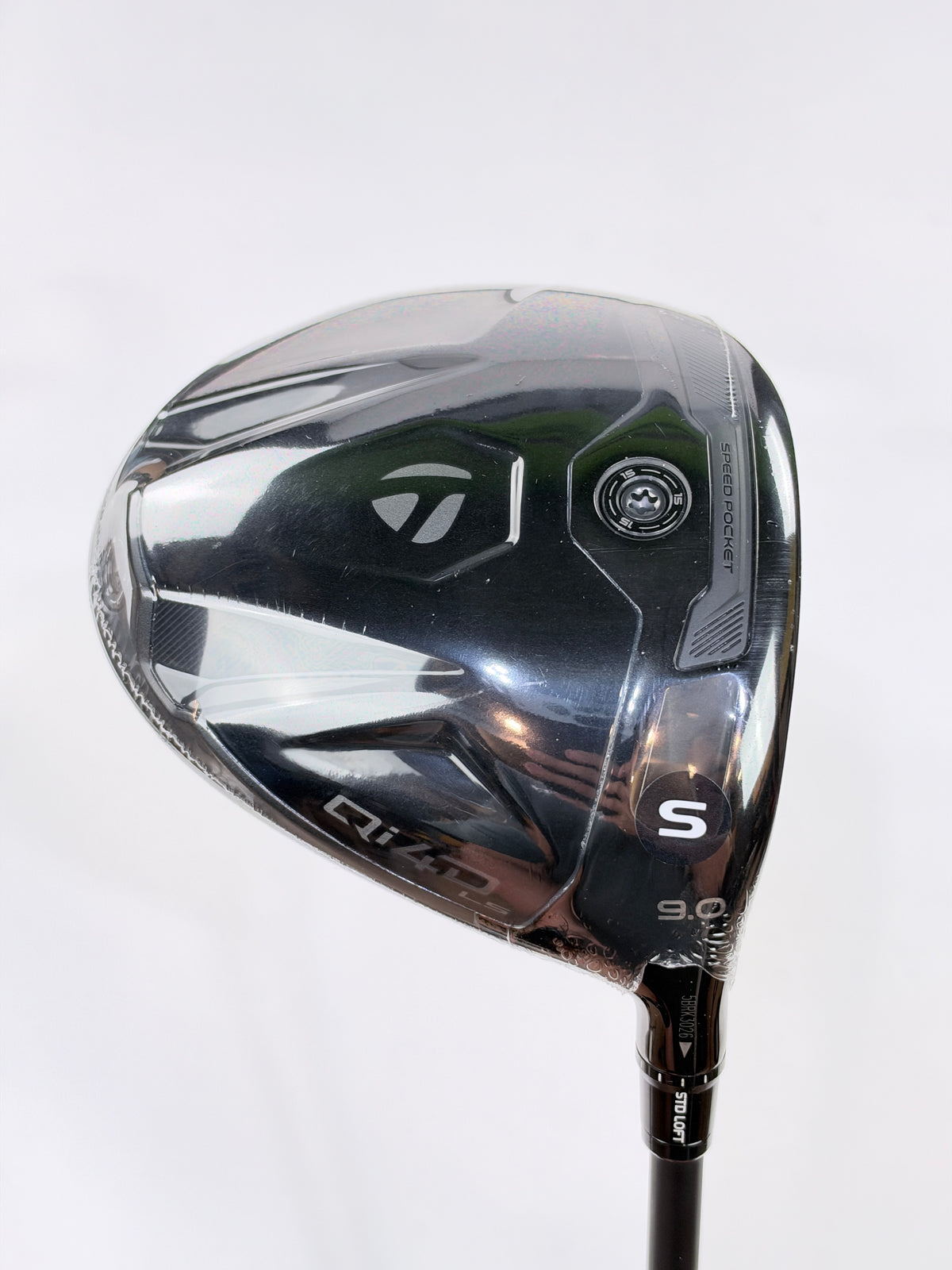 TAYLORMADE QI4D LS BLACK DRIVER 9° S FLEX RH 45.25”