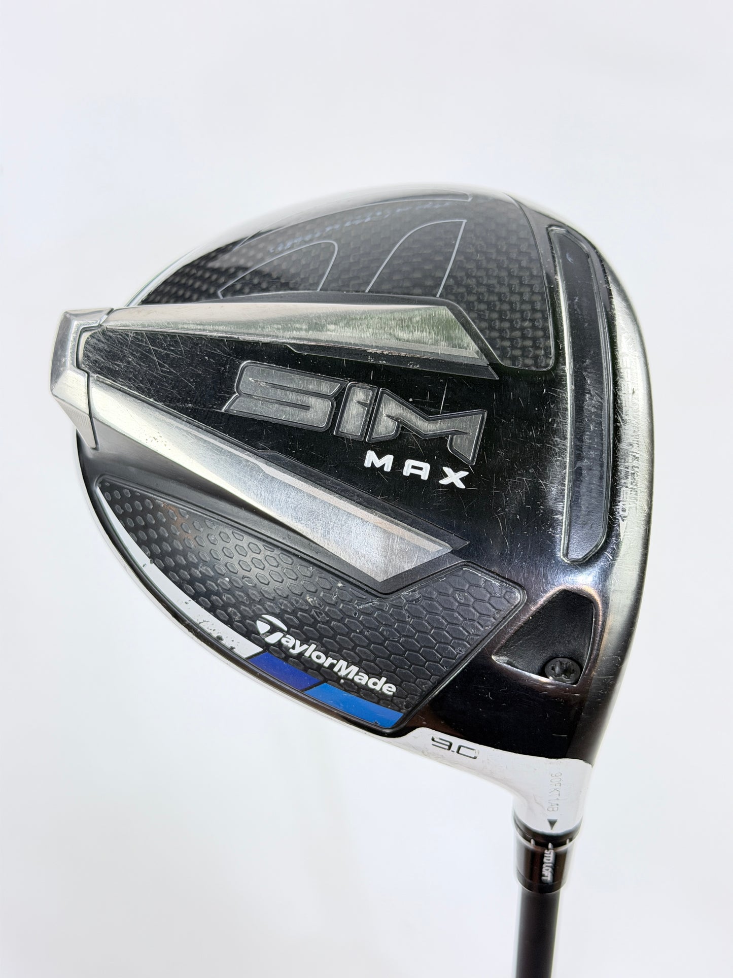 TAYLORMADE SIM MAX DRIVER 9° S FLEX RH 45.25”