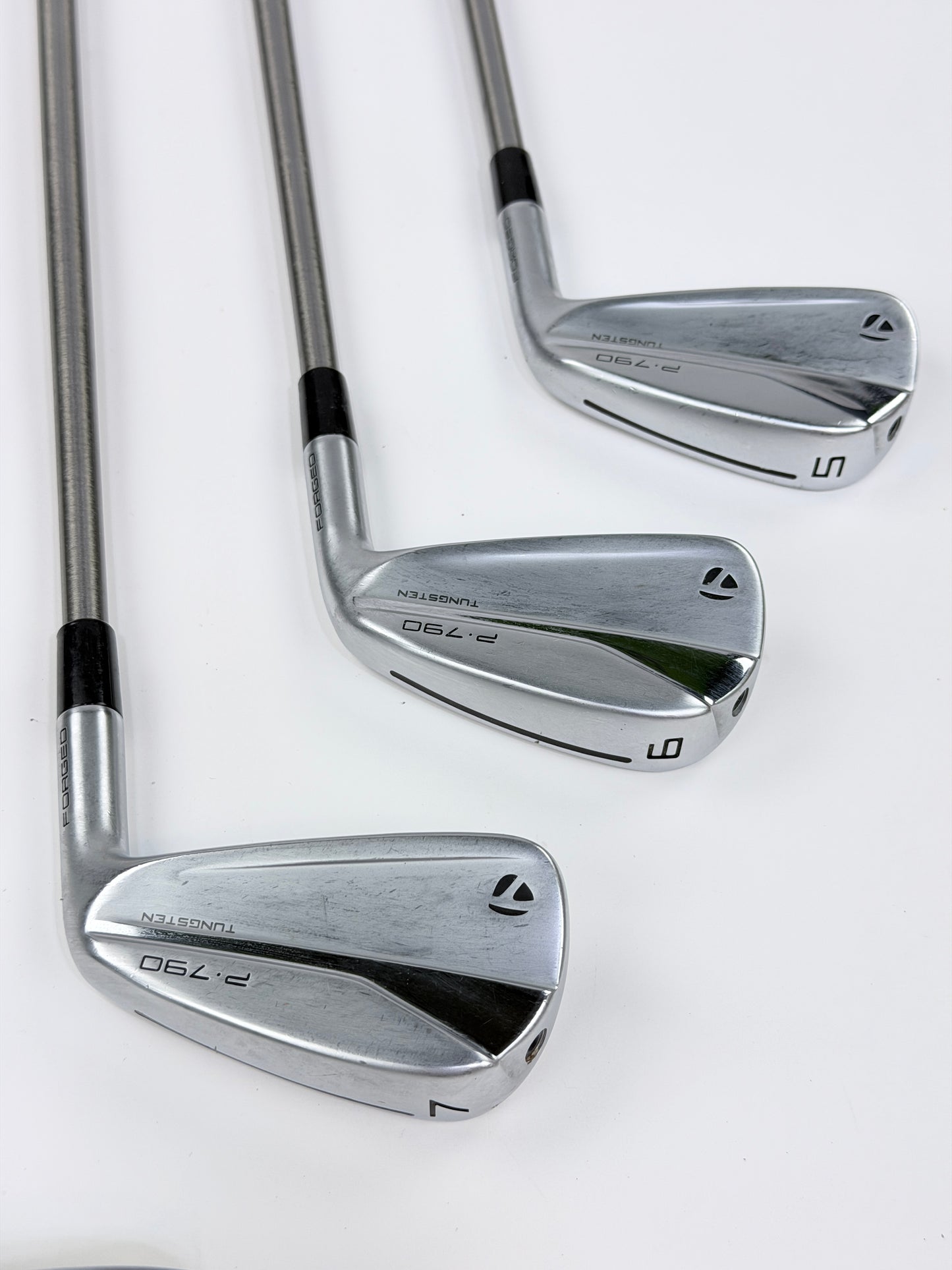 2021 TAYLORMADE P790 IRON SET 5-PW STEELFIBER SHAFT S FLEX RH +.25”