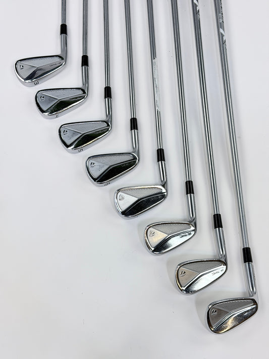 TAYLORMADE P7MC IRON SET 3-PW X FLEX LH