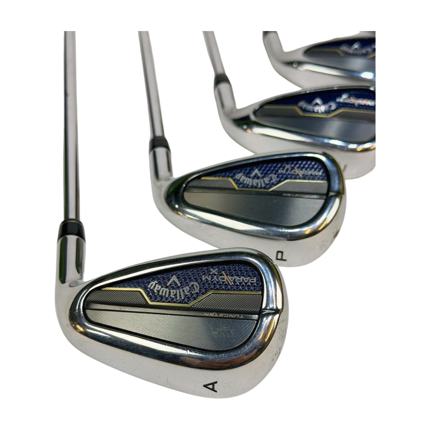 CALLAWAY PARADYM X IRON SET 5-PW AW REGULAR FLEX RH