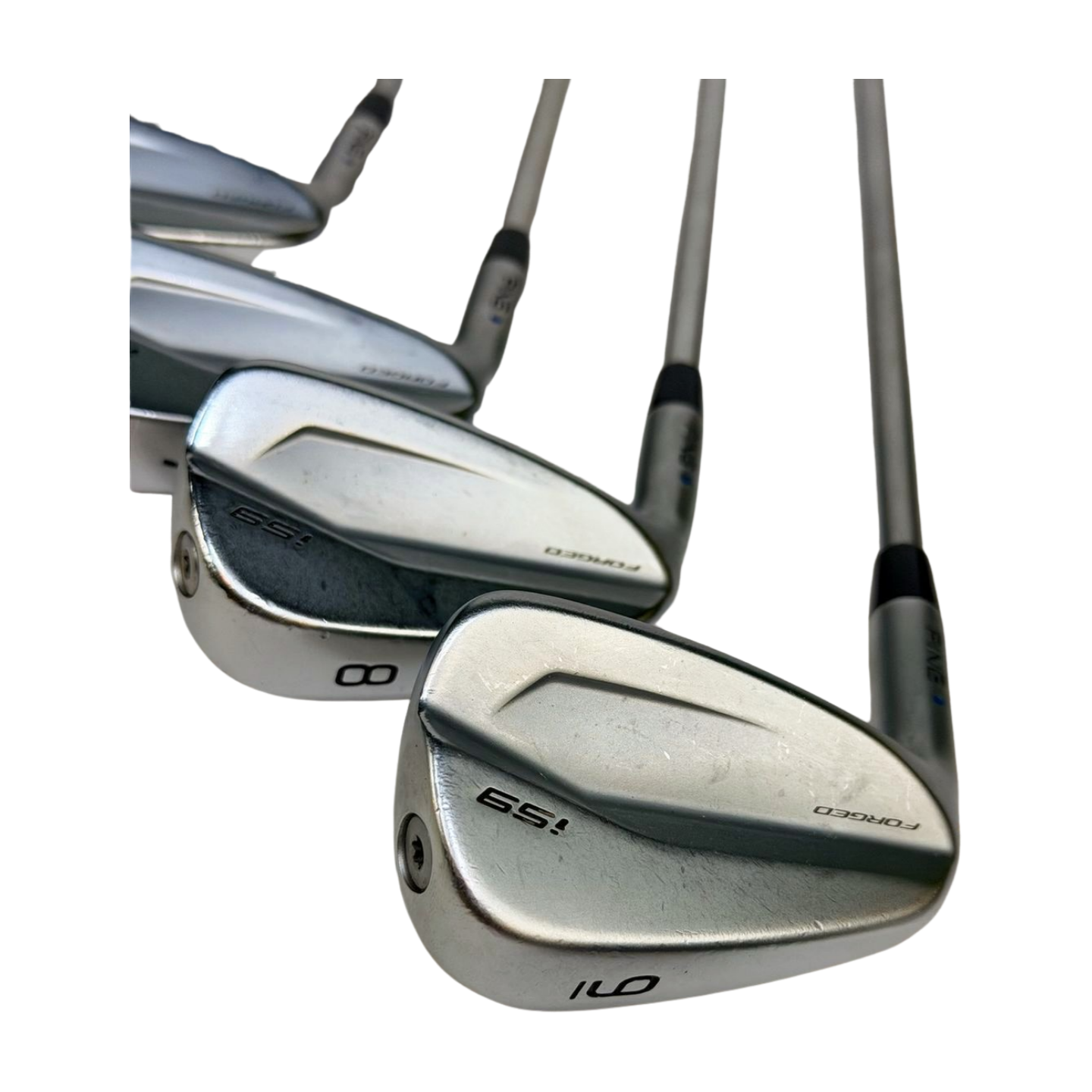 PING I59 IRON SET 4-PW BLUE DOT STIFF FLEX LH
