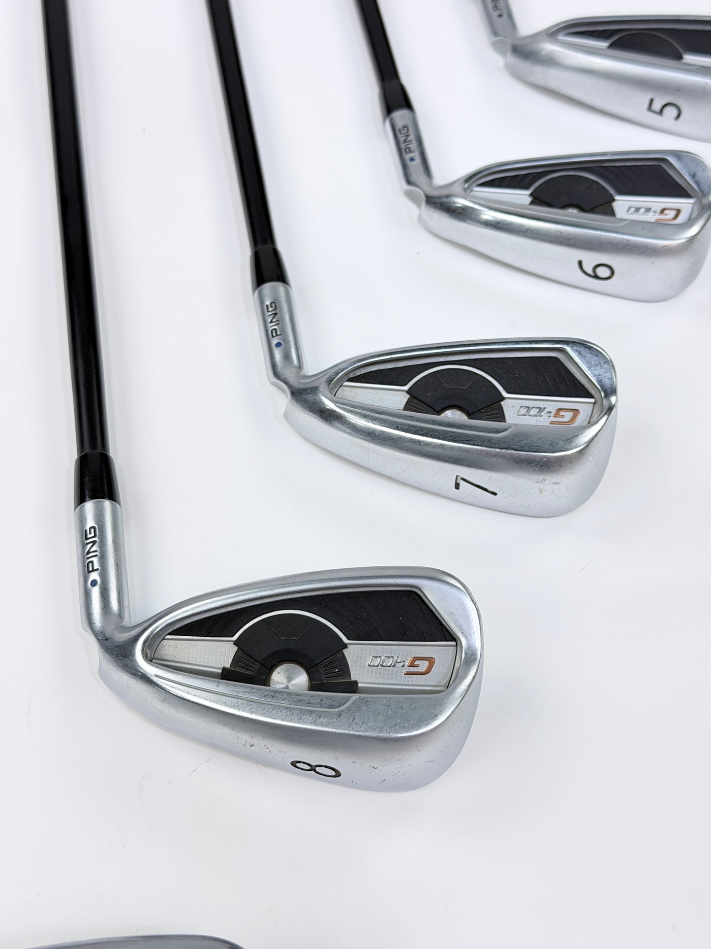 PING G400 IRON SET BLACK DOT 5-PW SENIOR FLEX RH +.75”