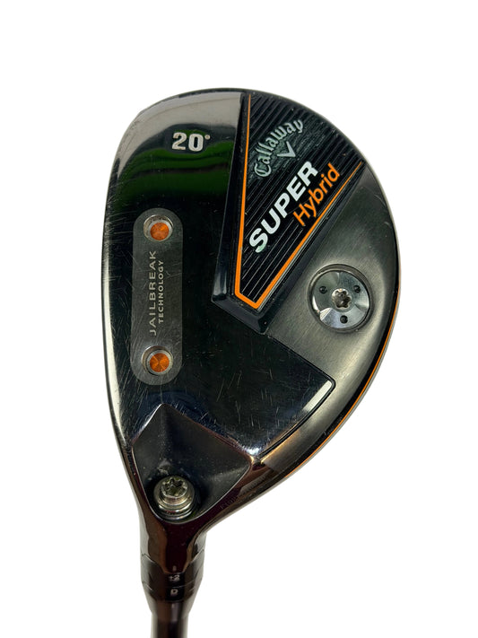 CALLAWAY SUPER HYBRID 20° HYBRID S FLEX LH 40.5”