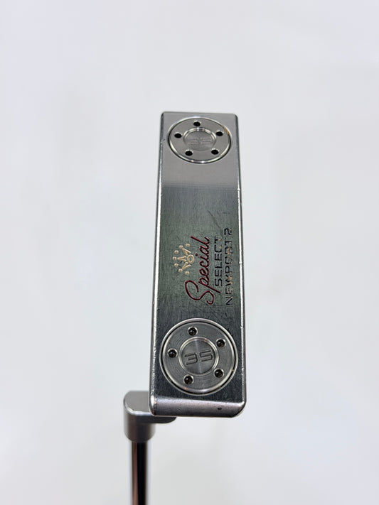 SCOTTY CAMERON SPECIAL SELECT NEWPORT 2 PUTTER LH 34.25”