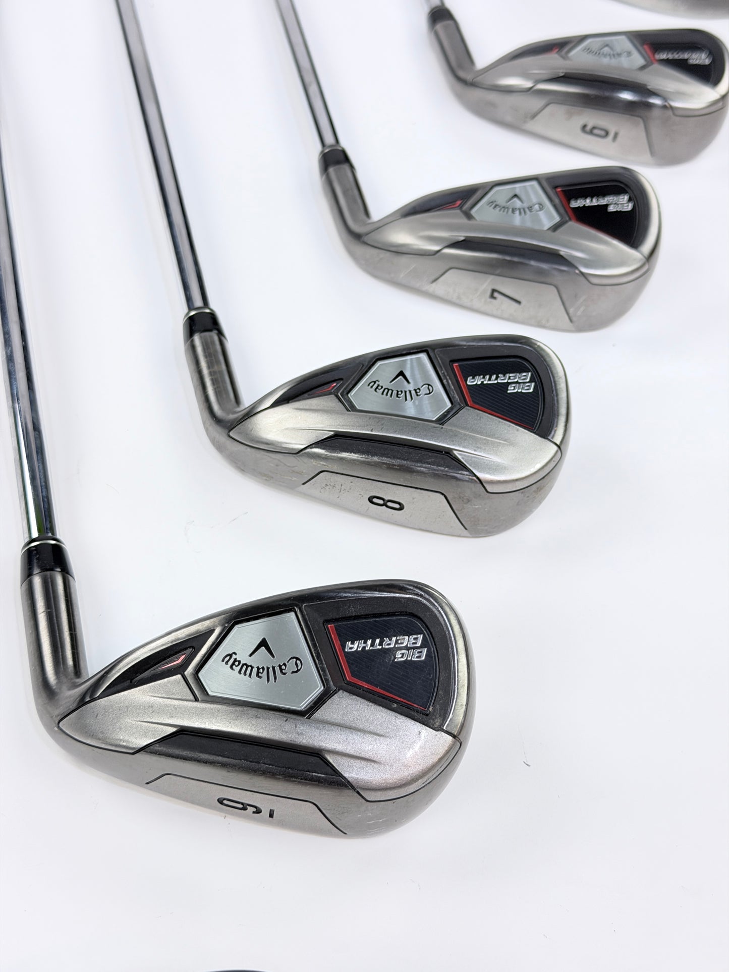 CALLAWAY BIG BERTHA 5H-PW AW R FLEX RH +.25”