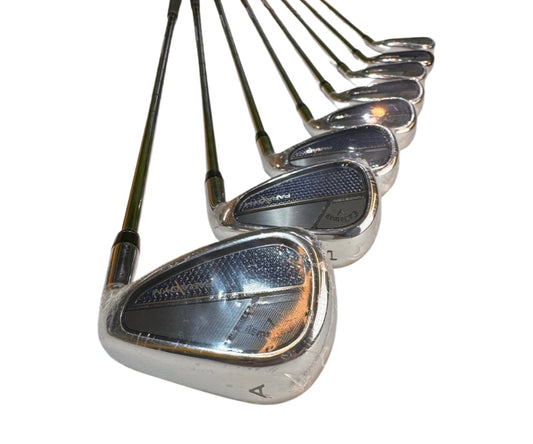 CALLAWAY PARADYM IRON SET 4-PW AW S FLEX RH