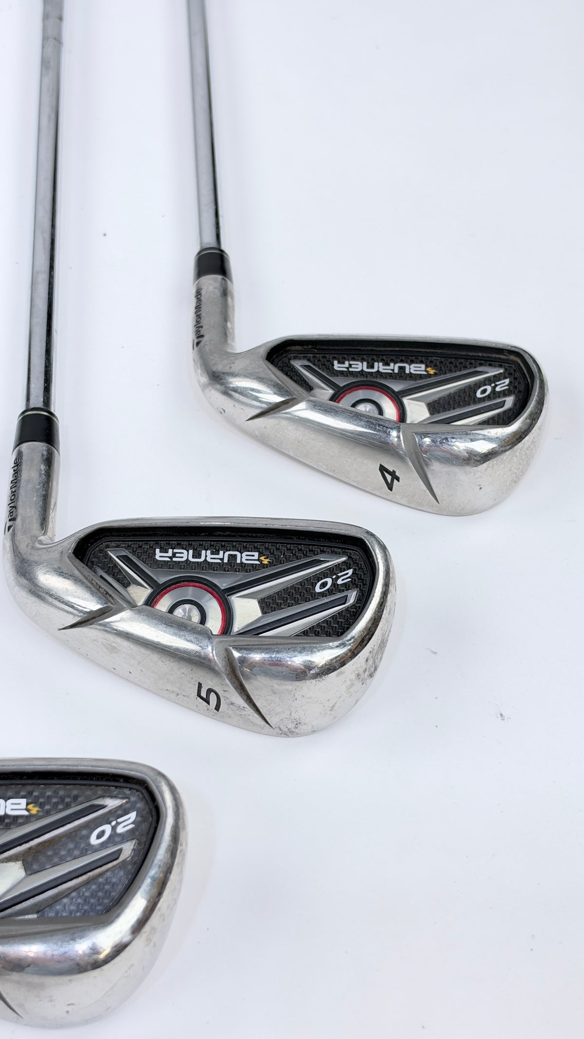 TAYLORMADE BURNER 2.0 IRON SET 4-PW AW S FLEX RH +.5”