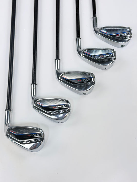 COBRA KING F7 ONE LENGTH IRON SET 6-PW UNIFLEX RH