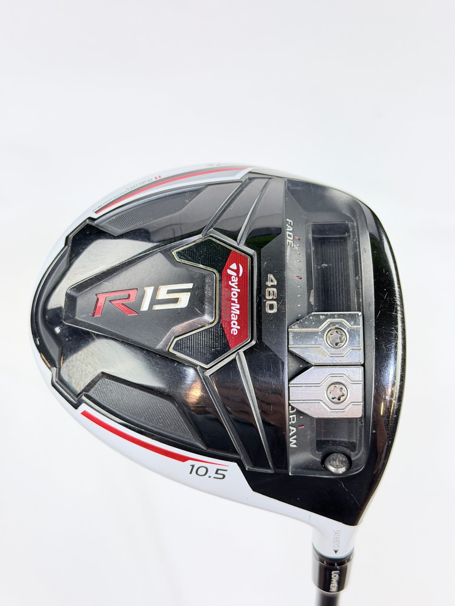 TAYLORMADE R15 10.5° DRIVER X FLEX RH 45”