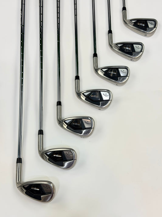 CALLAWAY ROGUE ST MAX IRON SET 5-PW AW S FLEX RH