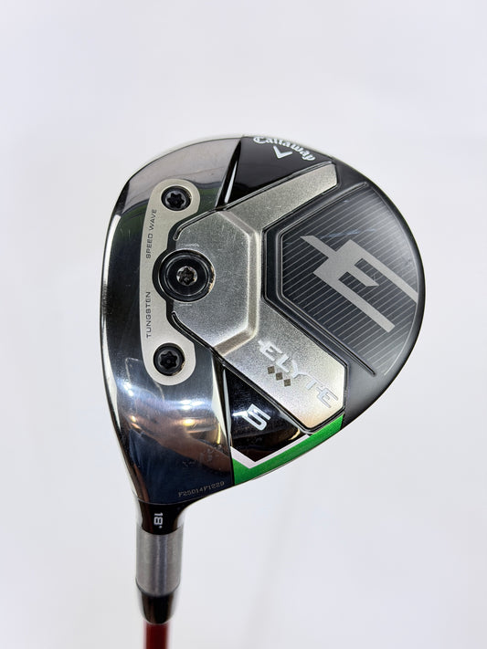 CALLAWAY ELYTE TD 5 WOOD 18° VENTUS VELOCORE RED S FLEX LH 42”