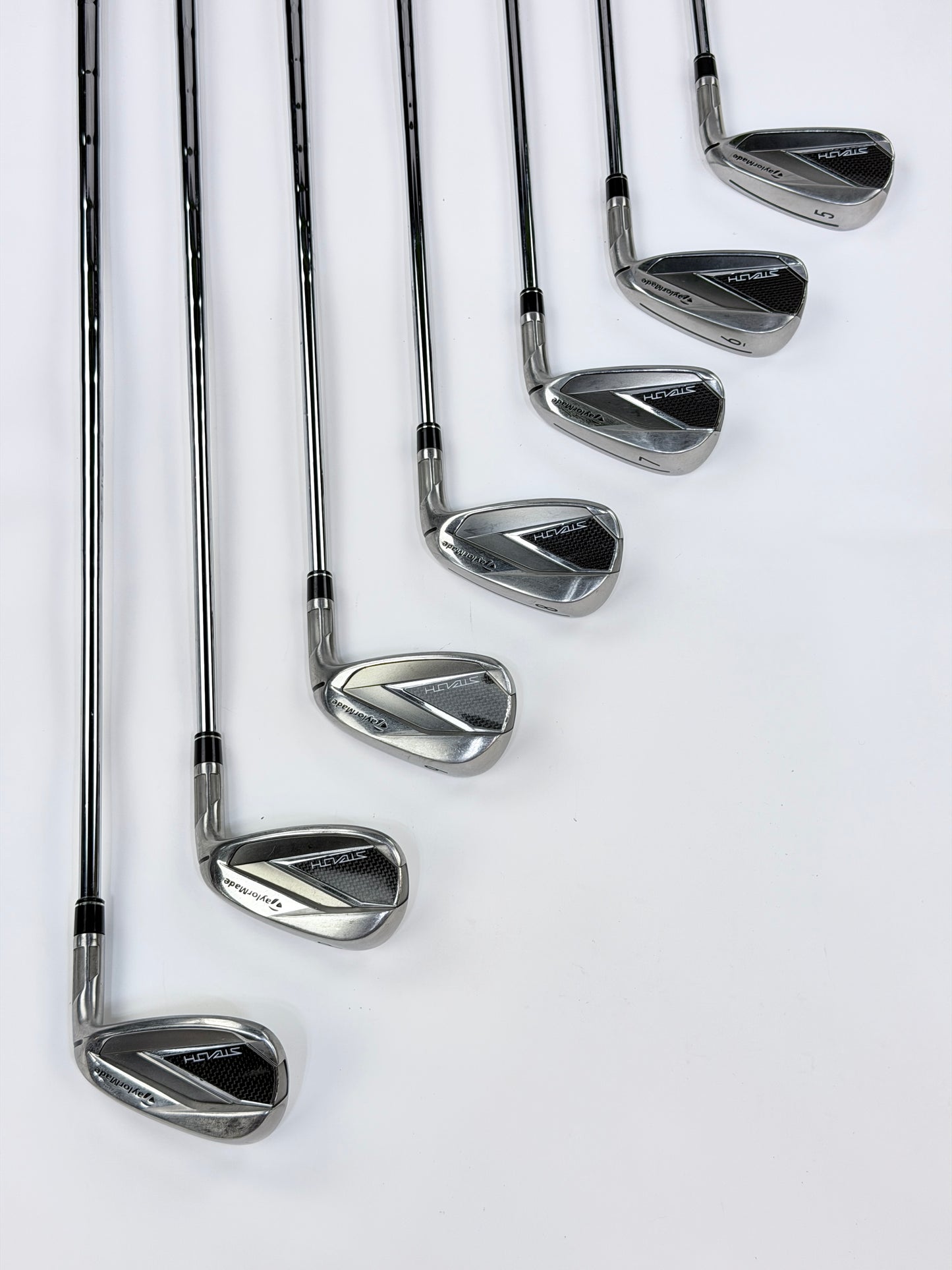TAYLORMADE STEALTH IRON SET 5-PW AW S FLEX RH