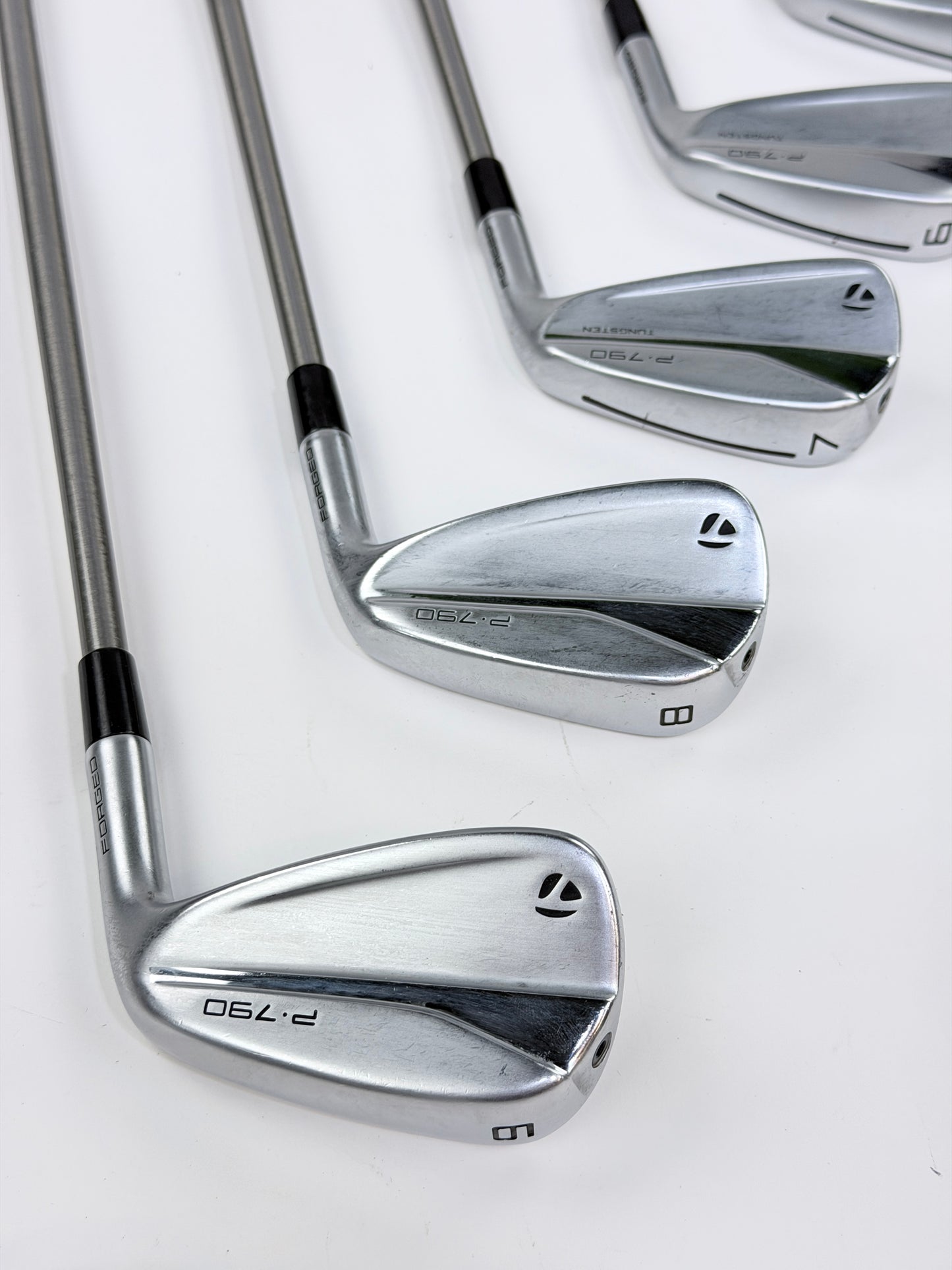2021 TAYLORMADE P790 IRON SET 5-PW STEELFIBER SHAFT S FLEX RH +.25”