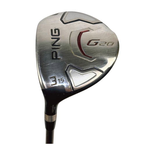 PING G20 3 WOOD 15° R FLEX LH 43”