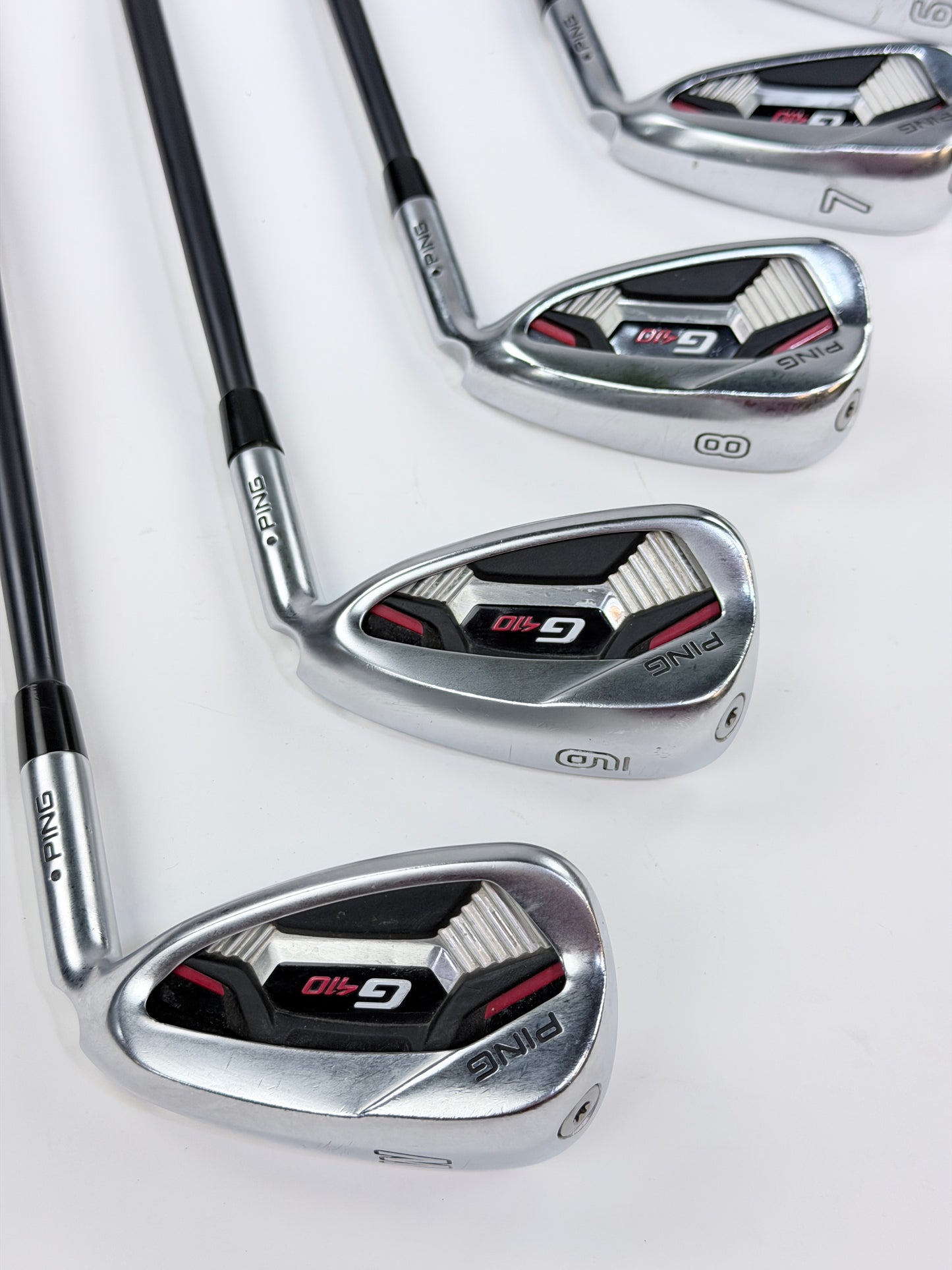 PING G410 BLACK DOT IRON SET 5-PW S FLEX RH