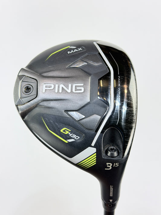 PING G430 MAX 3 WOOD 15° S FLEX RH 42.5”