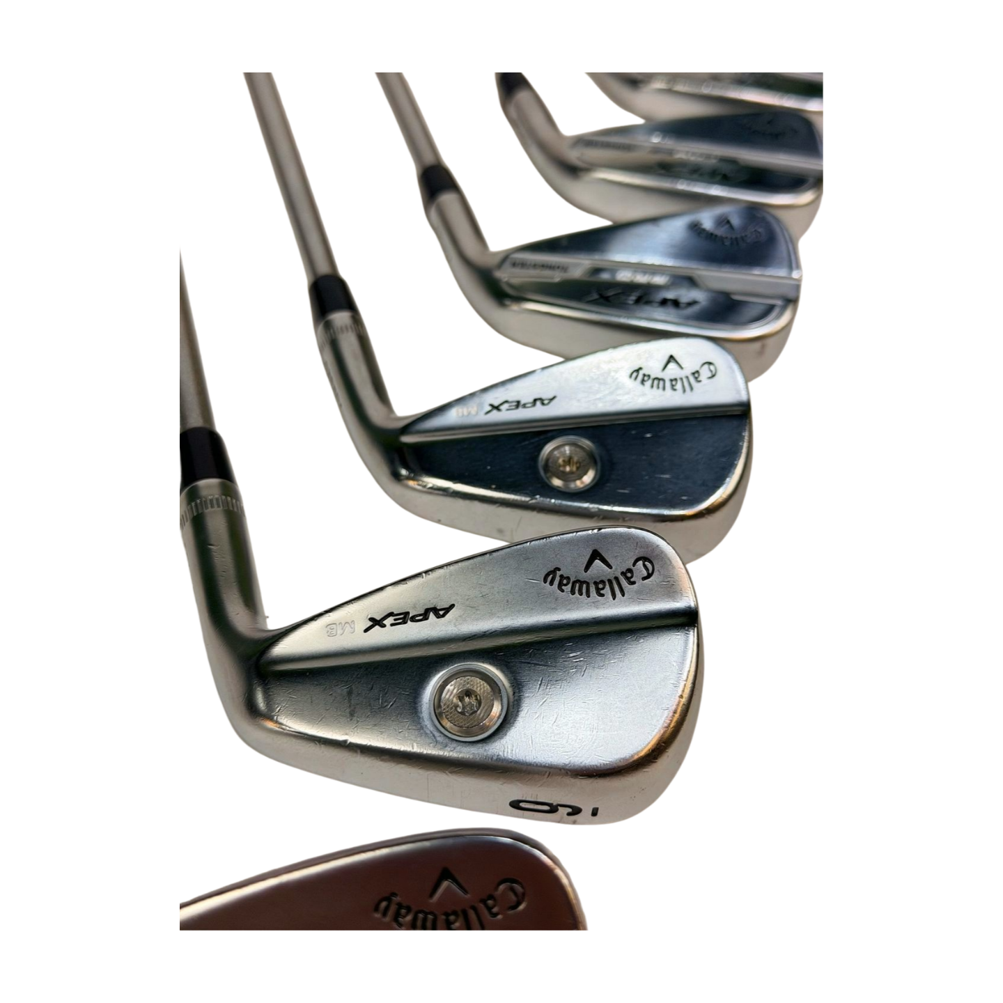 CALLAWAY APEX PRO 21 / MB COMBO IRON SET 4-PW S FLEX RH