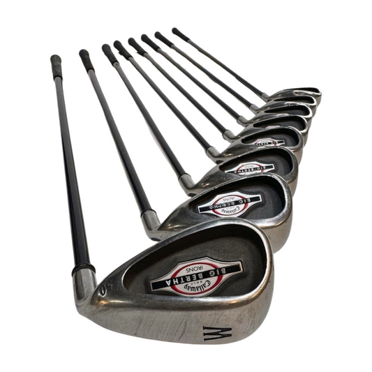 CALLAWAY BIG BERTHA IRON SET 4–10-PW S FLEX RH