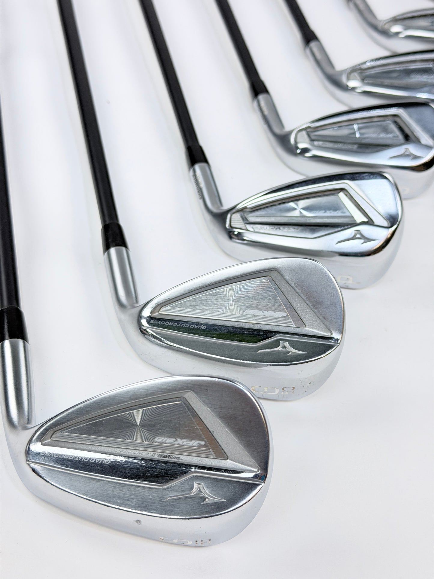 MIZUNO JPX 919 HOT METAL IRON SET 5-PW AW SW SENIOR FLEX RH +.25”
